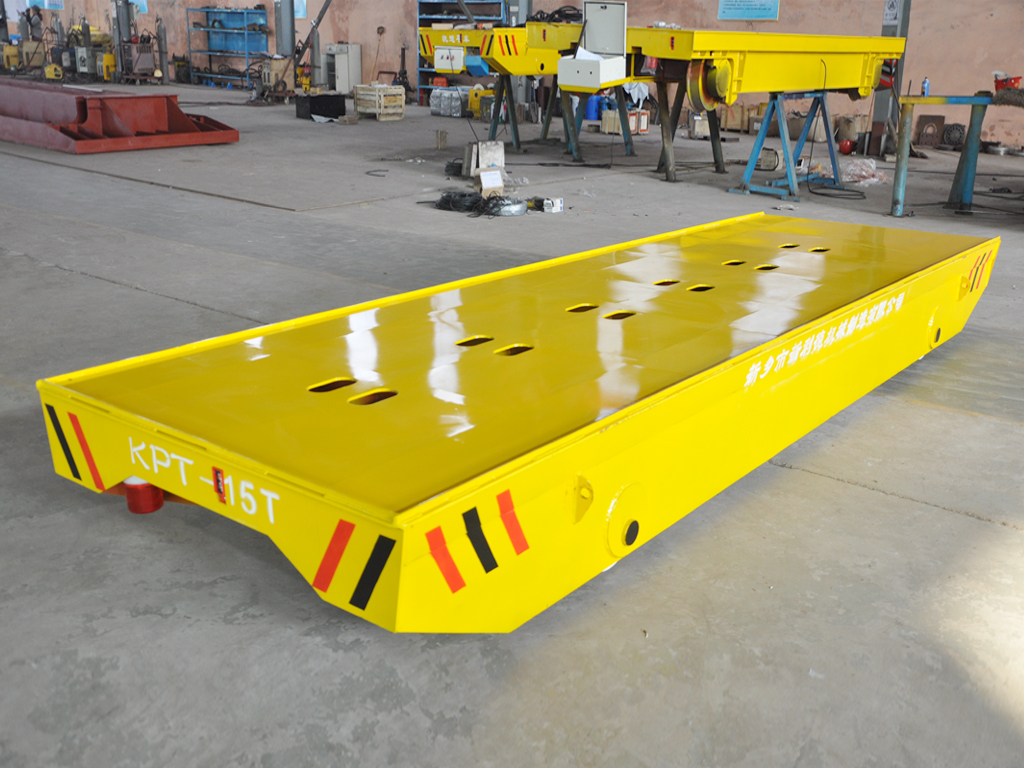 The Abrasive Trackless Transfer Cart